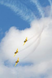 yellow planes